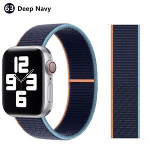 NEW SURF-BLUE Strap Loop Band FOR Apple Watch